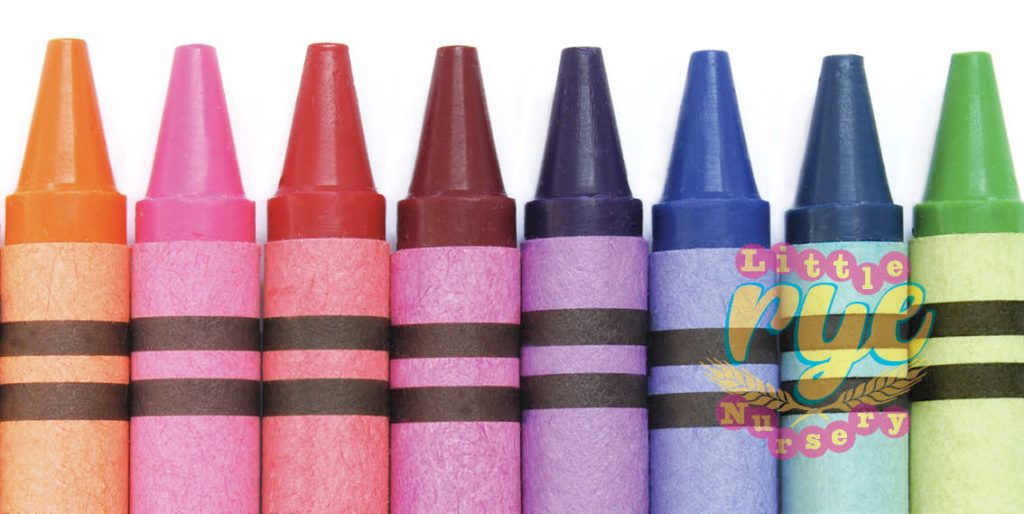 Little Rye Nursery, Mitcham crayons